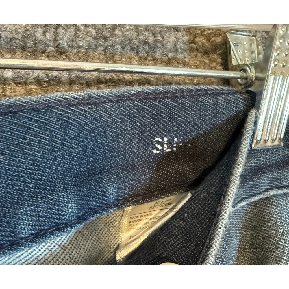 Banana Republic Jeans Mens 36x30‎ Blue Traveler Slim Fit Stretch Casual
